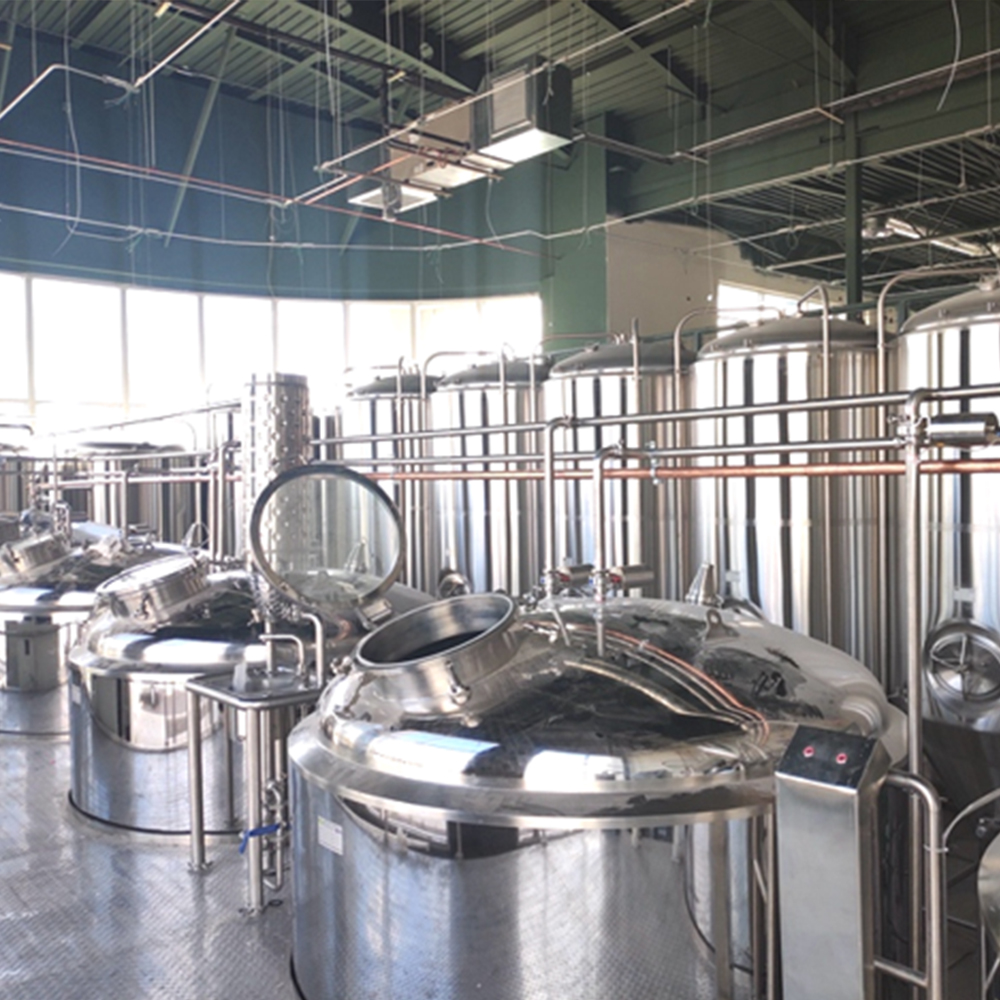 美国20BBL啤酒设备 年产5万吨精酿啤酒厂