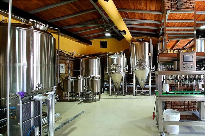 山东天泰啤酒设备-客户案例