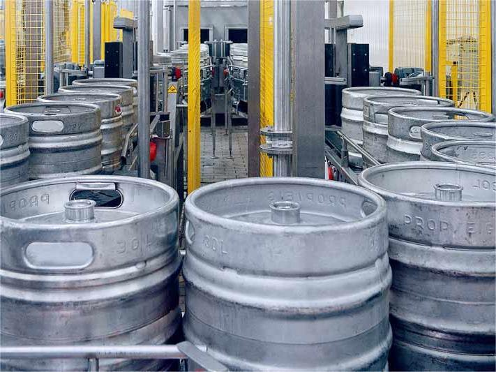 山东天泰啤酒设备-不锈钢KEG桶灌装线