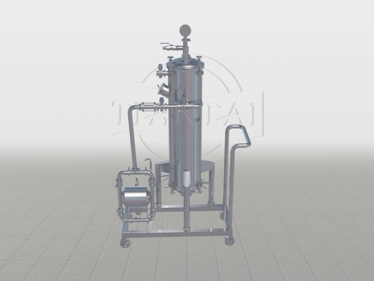 山东天泰啤酒设备-外置酒花添加罐