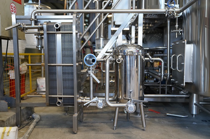 板式换热器-山东天泰啤酒设备