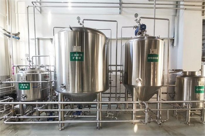 啤酒酵母回收罐-山东天泰啤酒设备