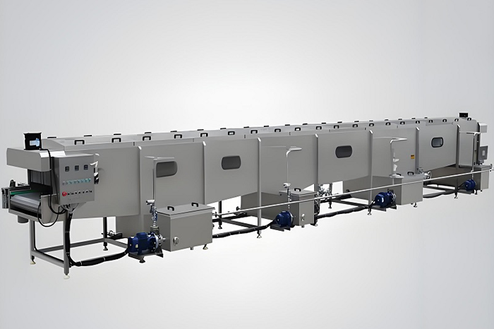 隧道式喷淋杀菌机-山东天泰啤酒设备