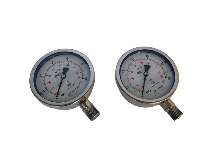不锈钢压力表-山东天泰