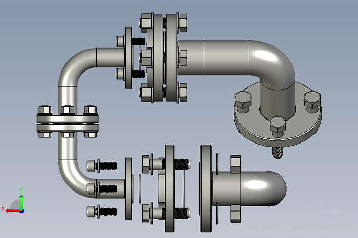 啤酒厂管道-山东天泰啤酒设备