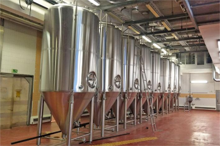 发酵设备-山东天泰啤酒设备案例