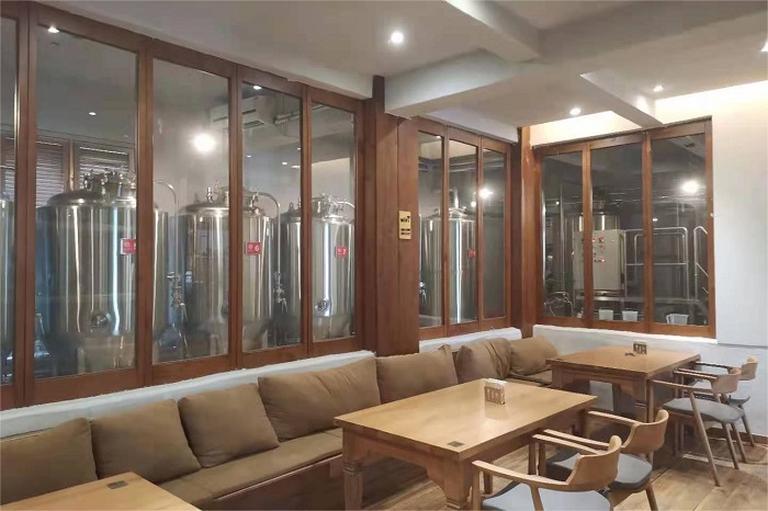 食品生产车间工艺布置-山东天泰啤酒设备