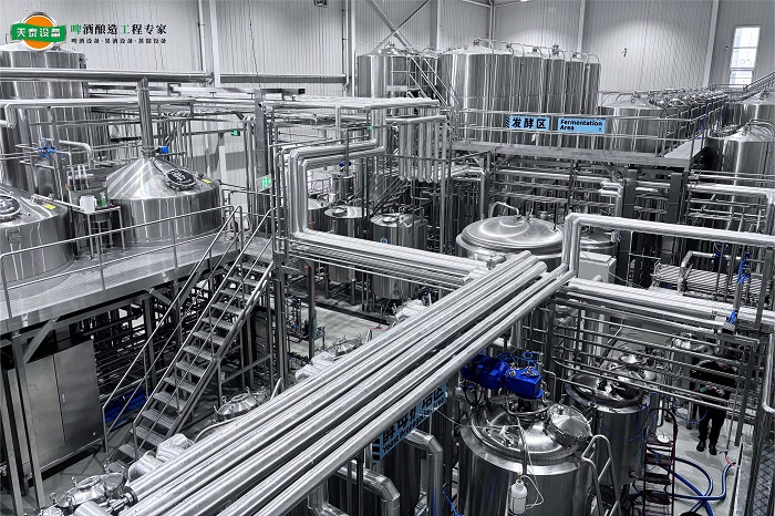 啤酒厂CIP清洗系统-山东天泰